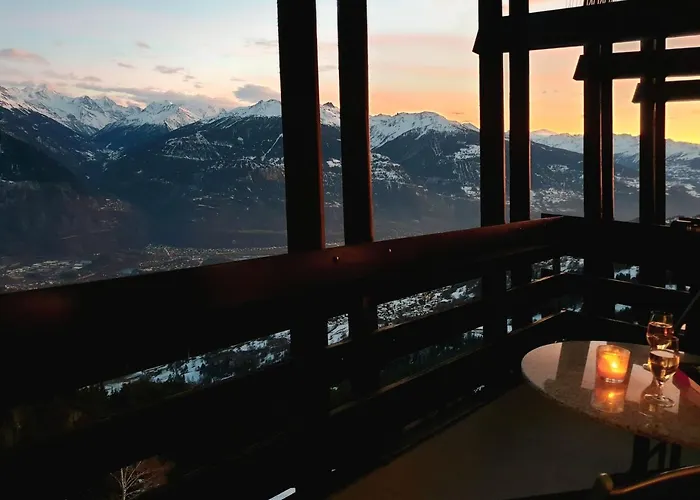 Stunning Southview Flat Апартаменты Кран-Монтана